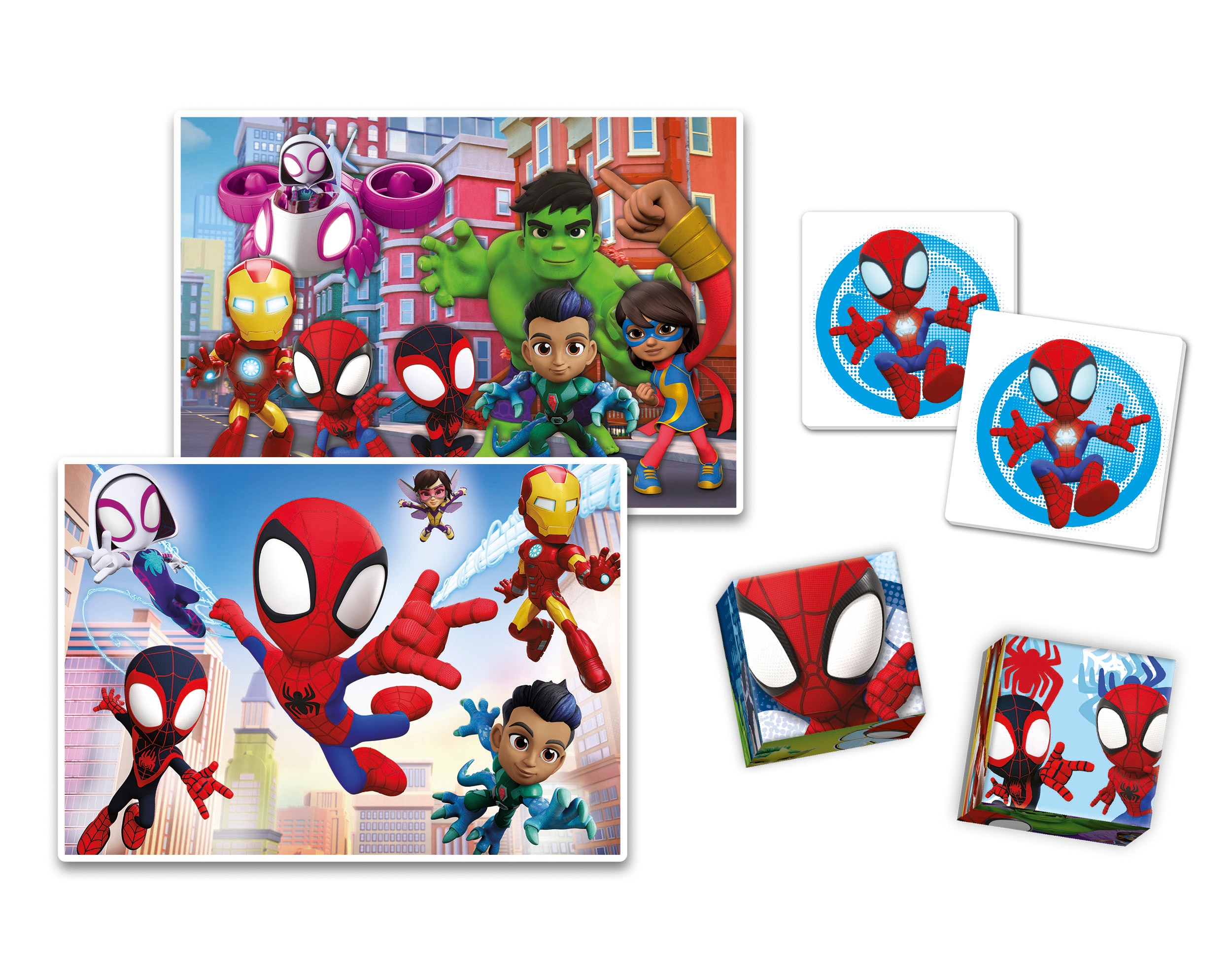 Puzzle Edukit 4 en 1 - Spidey Clementoni 2