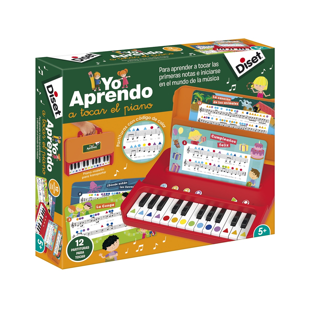 Maletín educativo "Yo aprendo a tocar el piano" 5
