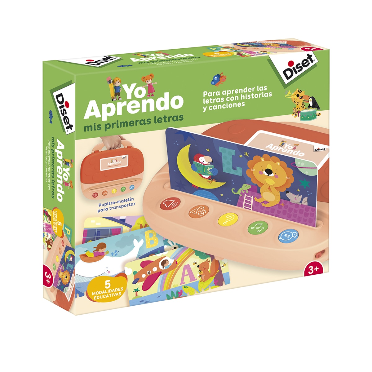Maletín educativo "Yo aprendo las letras" · Diset · El Corte Inglés