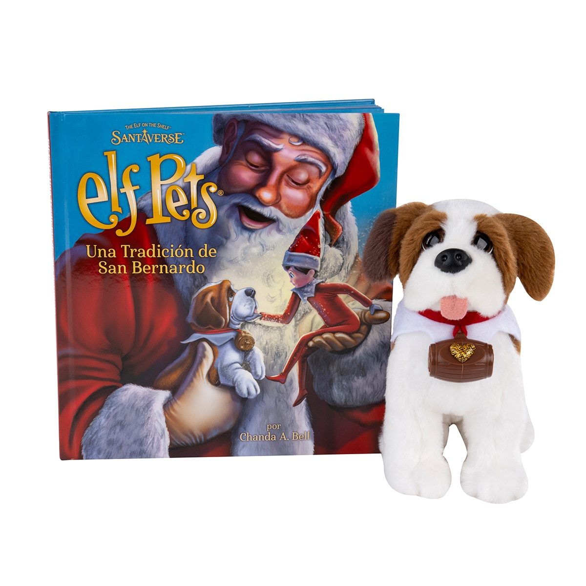 Imagen 0 de Elf Pets, Cuento Y Peluche San Bernardo