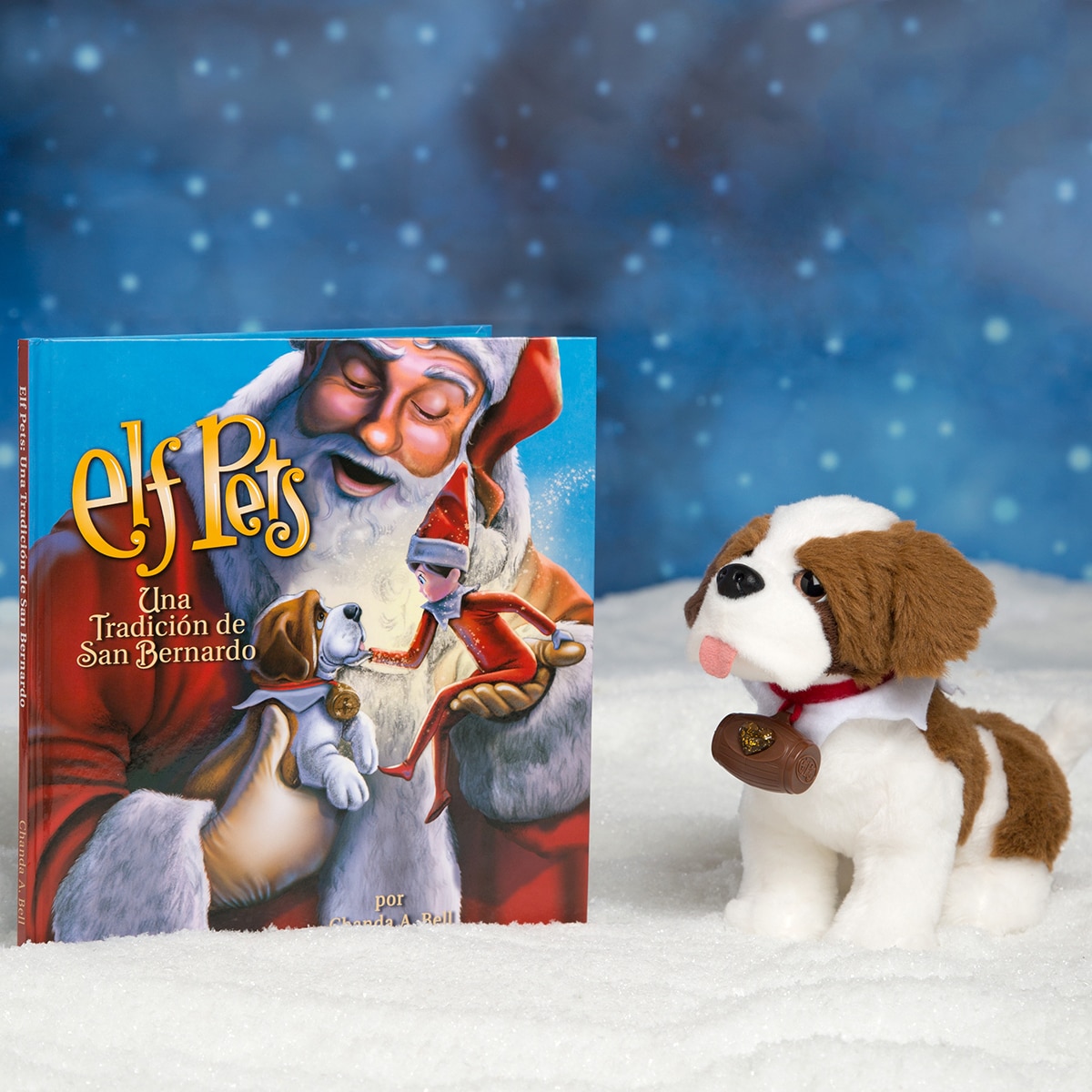 Elf Pets, Cuento Y Peluche San Bernardo 3