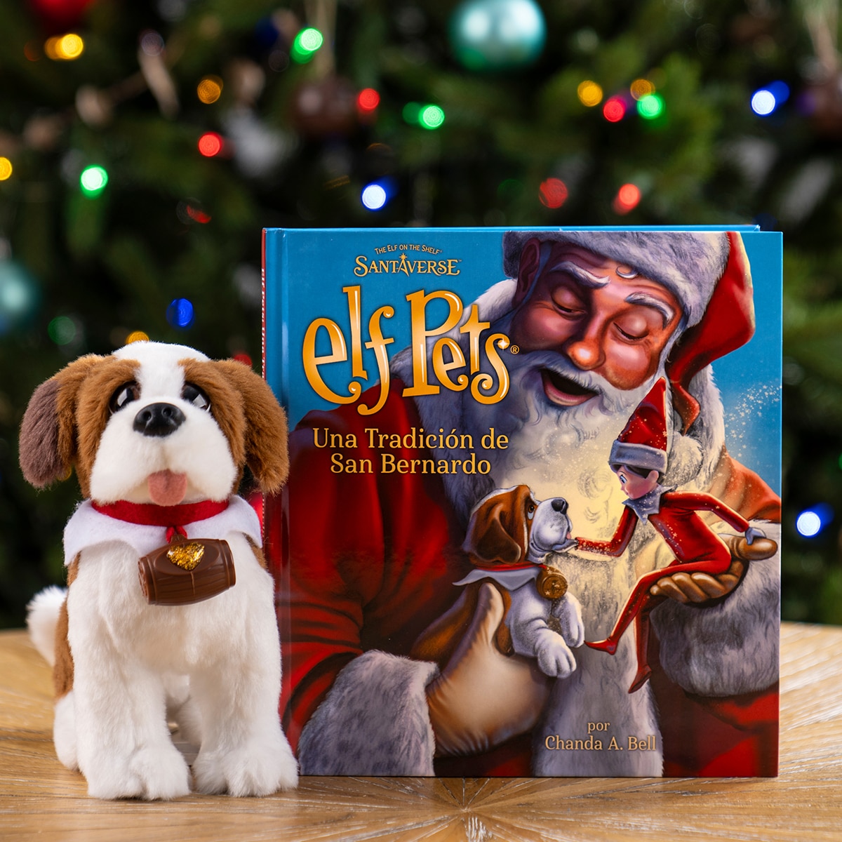 Elf Pets, Cuento Y Peluche San Bernardo 4