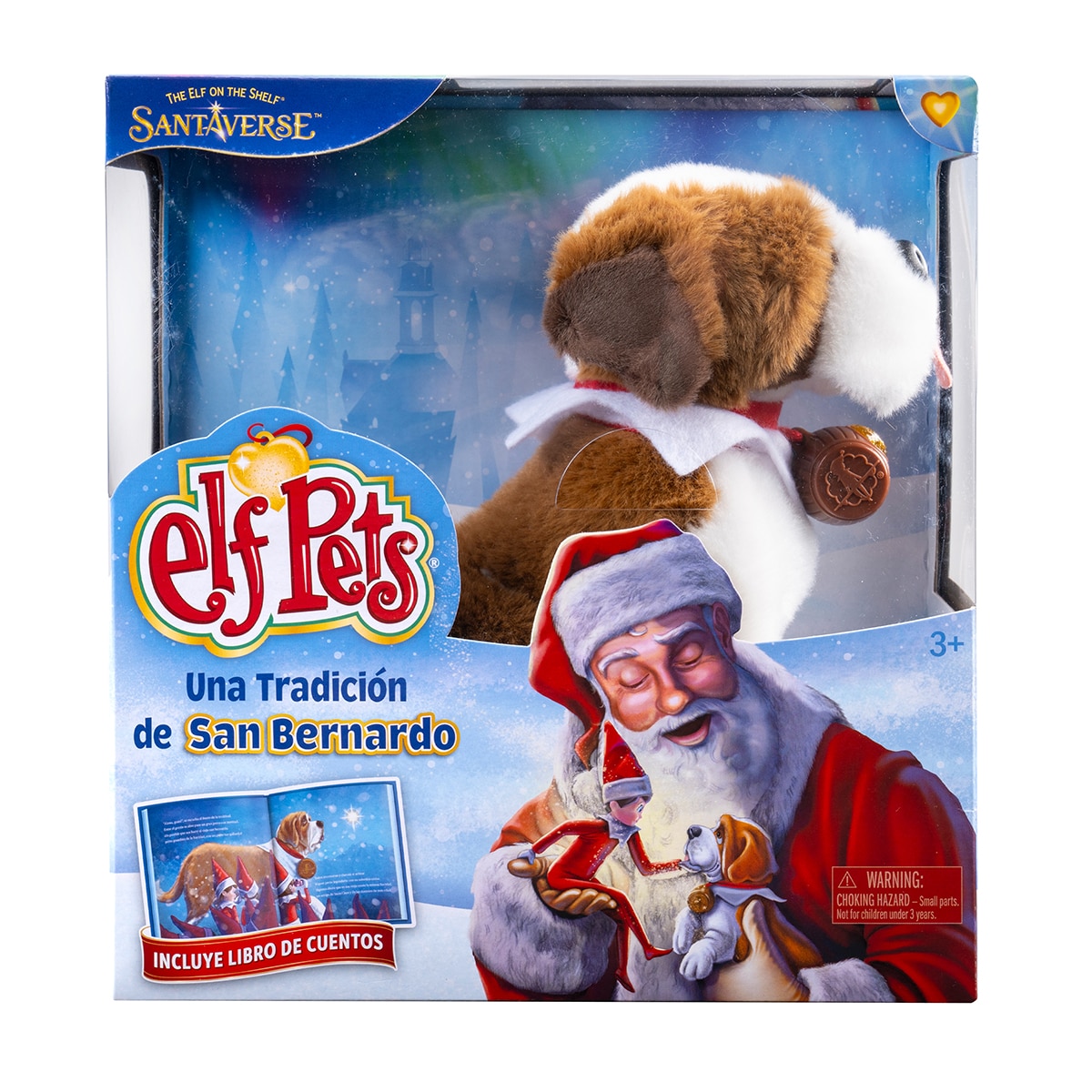 Elf Pets, Cuento Y Peluche San Bernardo 5