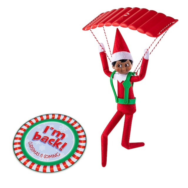 The Elf on the Shelf, Elfos en acccion, aventura en parapente
