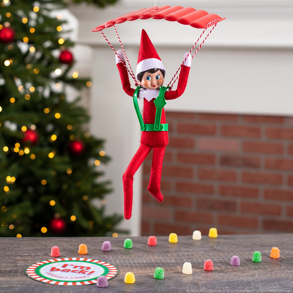 The Elf on the Shelf, Elfos en acccion, aventura en parapente 3