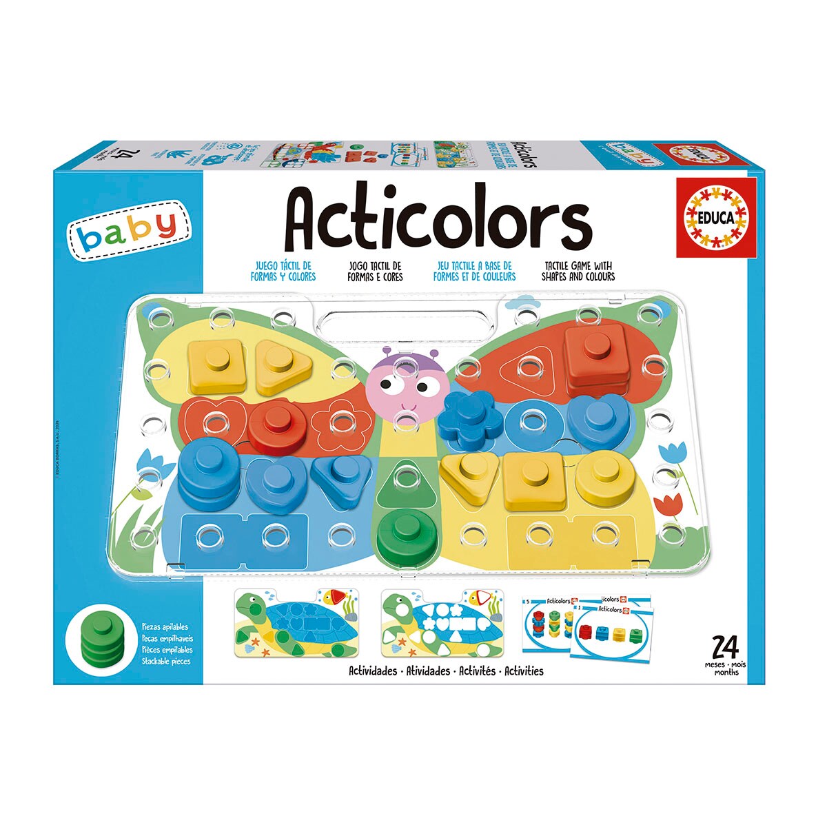 Juego educativo Acticolors Educa 1