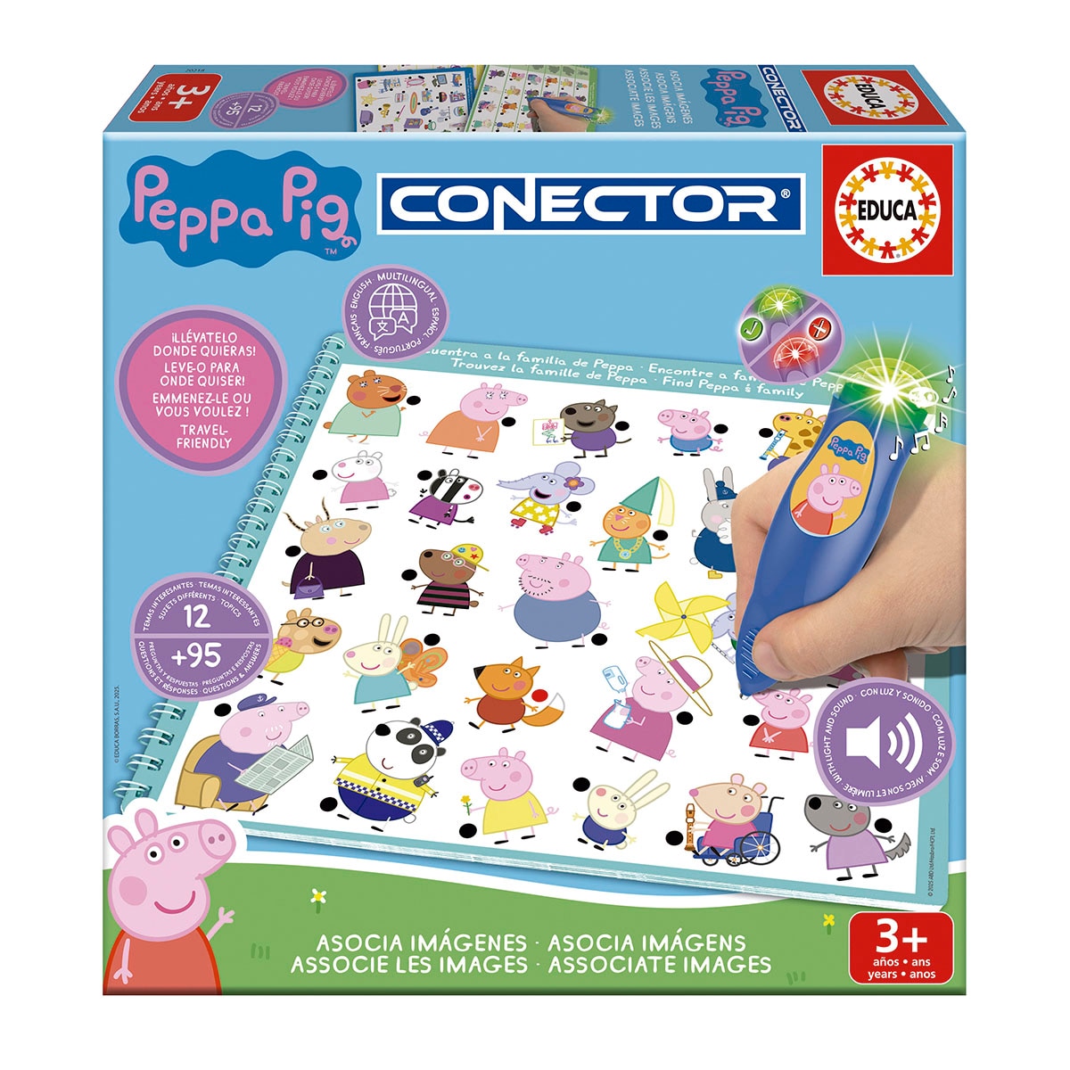 Imagen 0 de Juego educativo Conector Boli Peppa Pig Educa