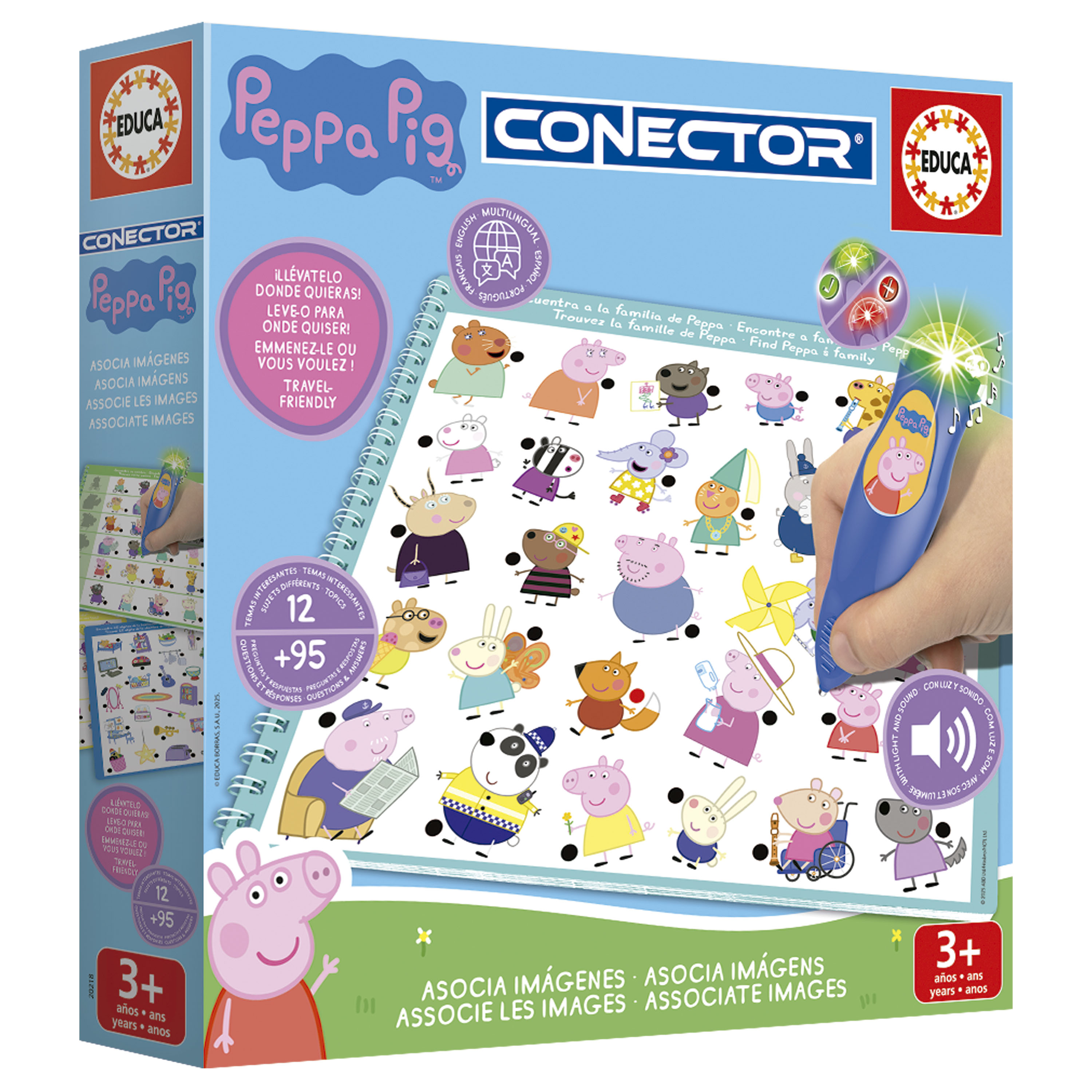 Juego educativo Conector Boli Peppa Pig Educa 2