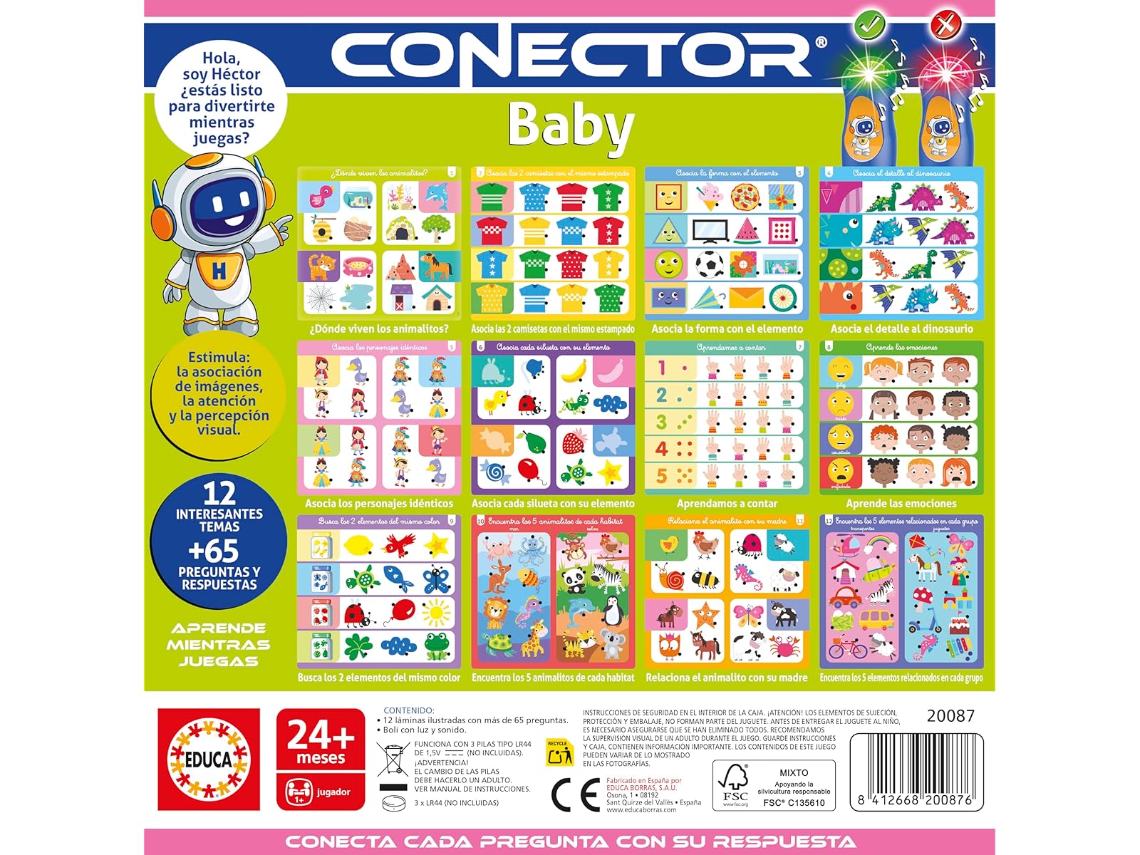Juego educativo Conector Boli Baby Educa 3