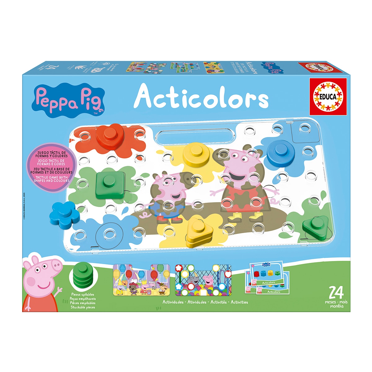 Imagen 0 de Juego educativo Acticolors Peppa Pig Educa