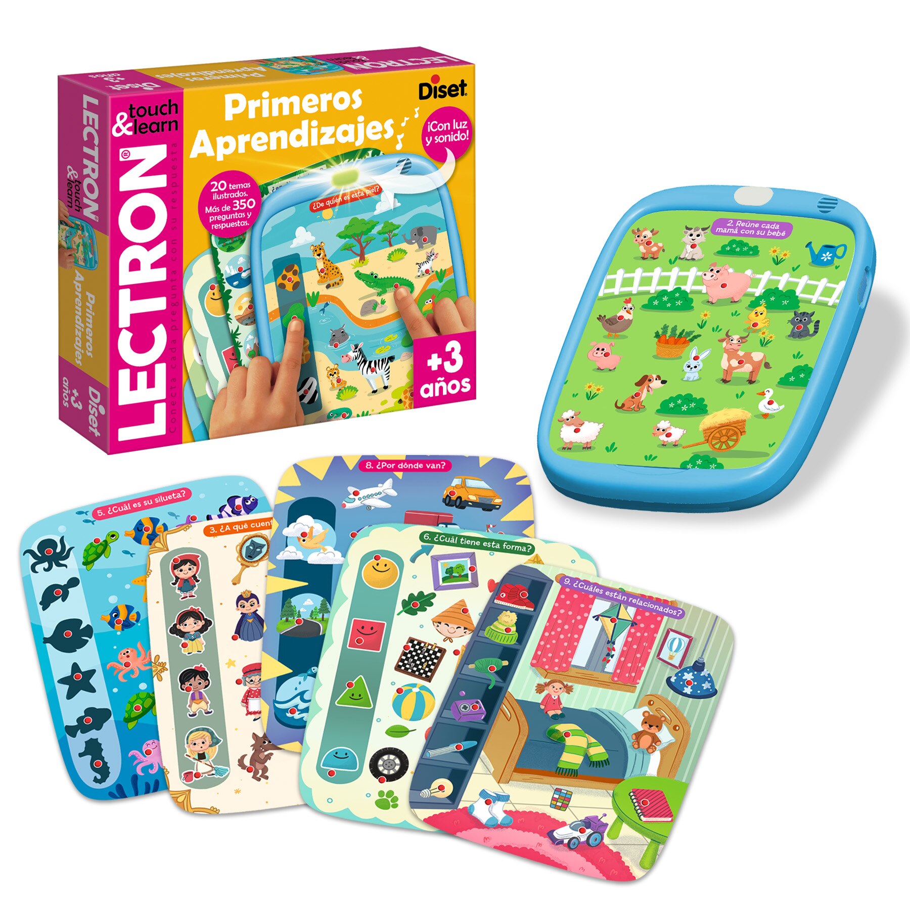 Juego educativo Lectron Touch Diset 2