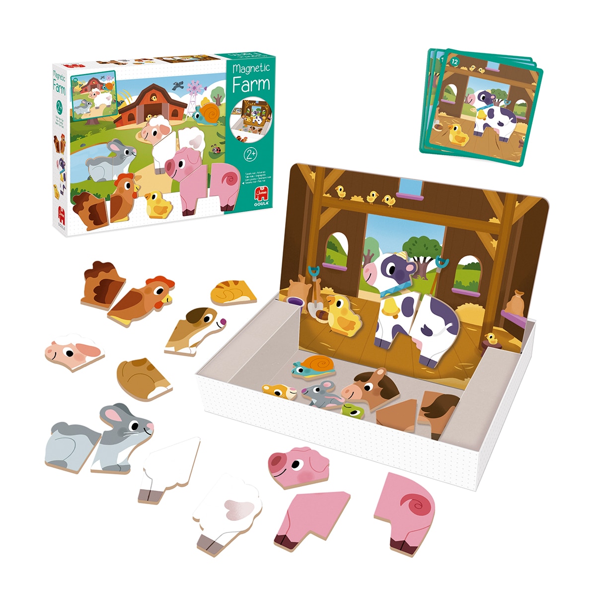 Juego educativo Granja Magnética Goula Diset 3