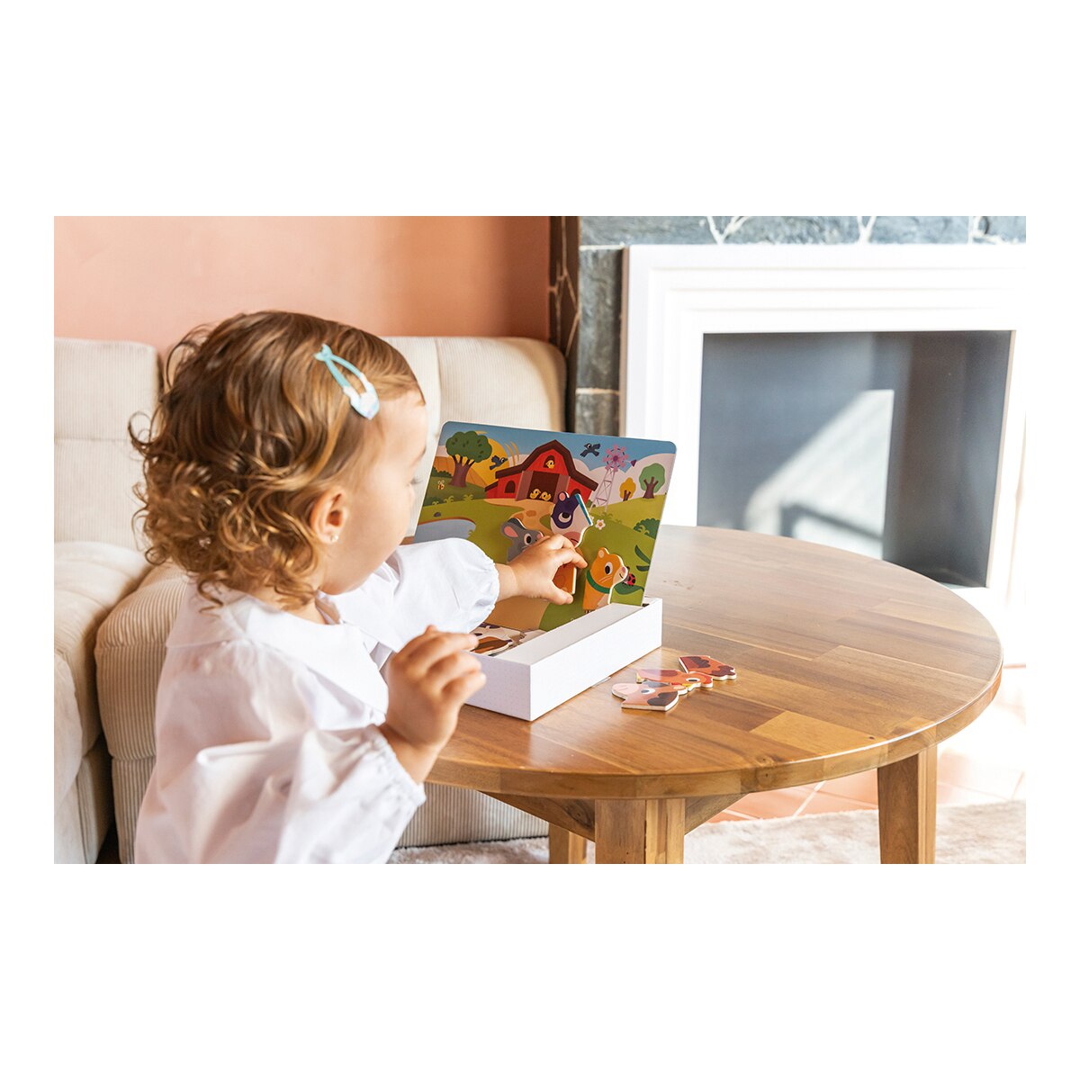 Juego educativo Granja Magnética Goula Diset 6