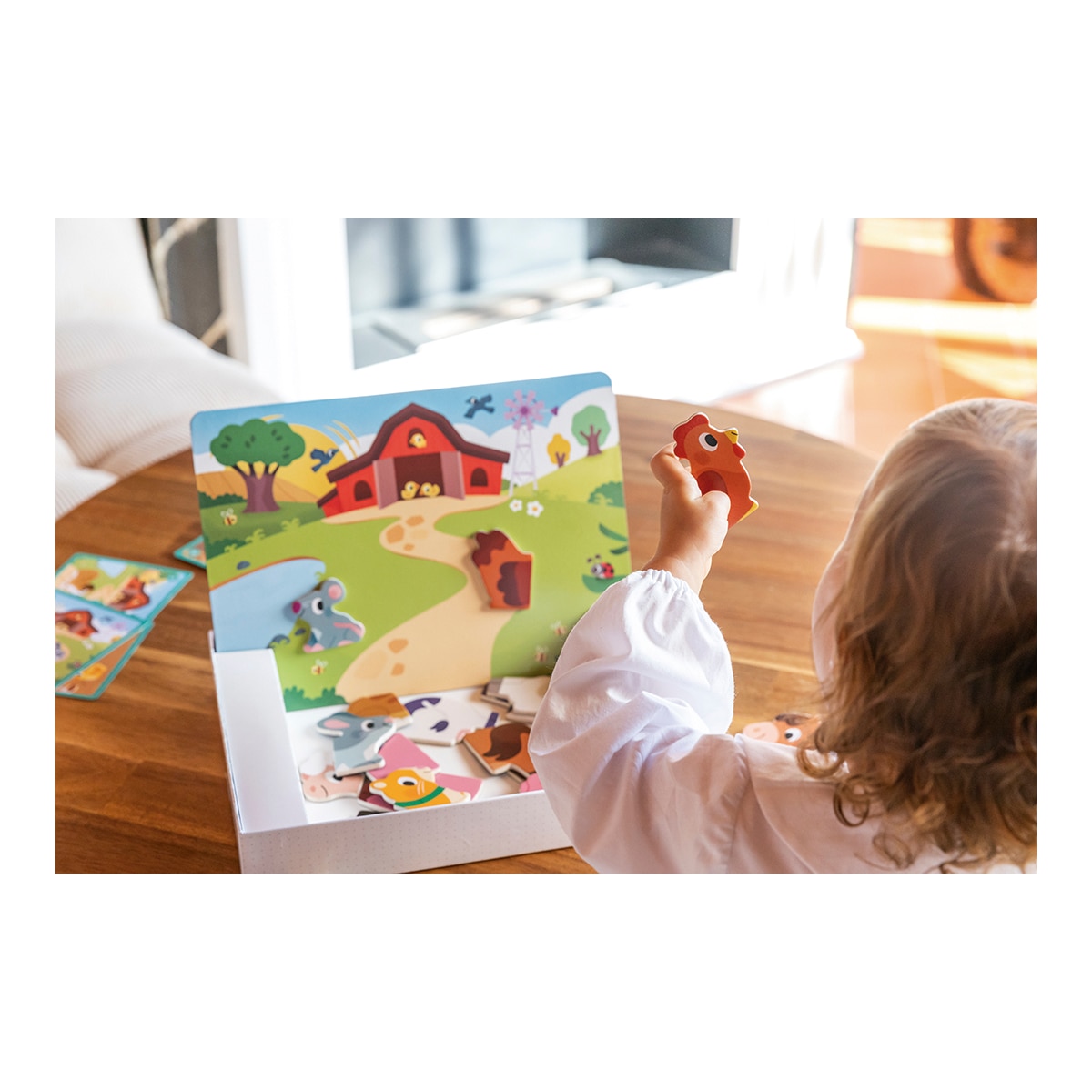 Juego educativo Granja Magnética Goula Diset 7