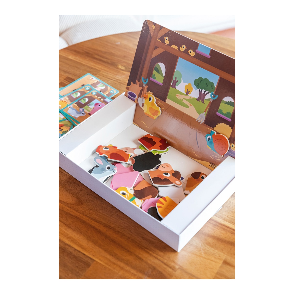 Juego educativo Granja Magnética Goula Diset 8