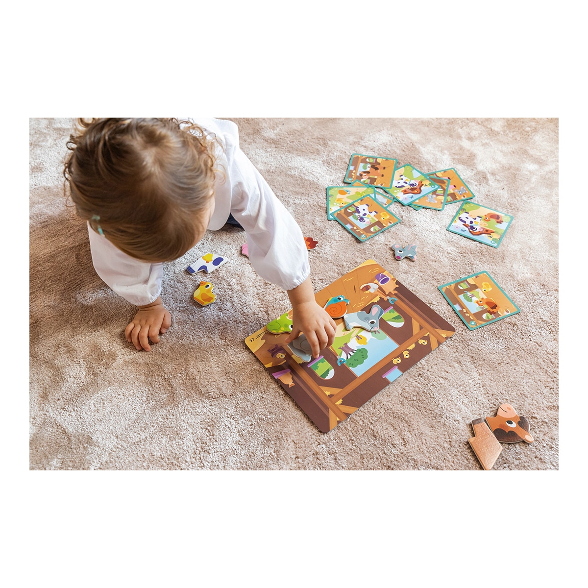 Juego educativo Granja Magnética Goula Diset 9