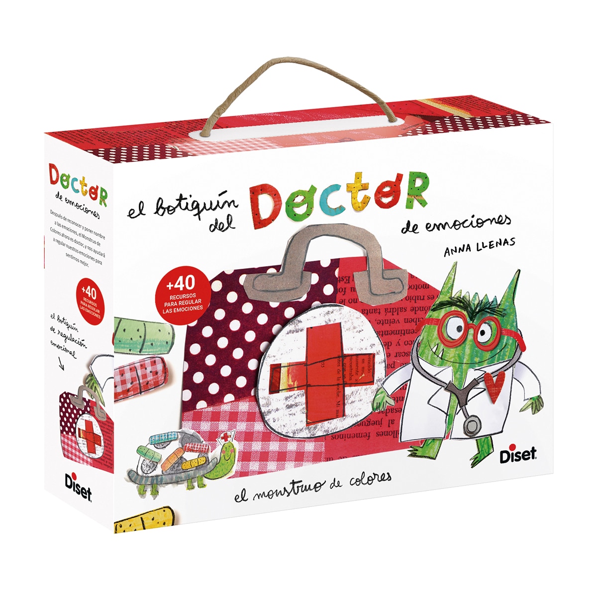 Imagen 0 de Juego educativo Doctor de las emociones El Monstruo de Colores Diset