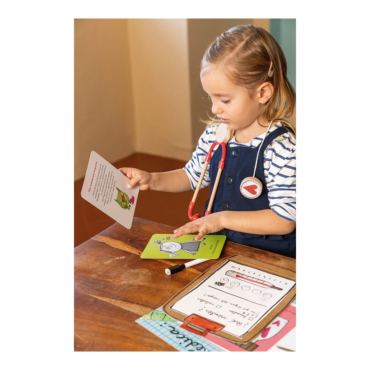 Juego educativo Doctor de las emociones El Monstruo de Colores Diset 7