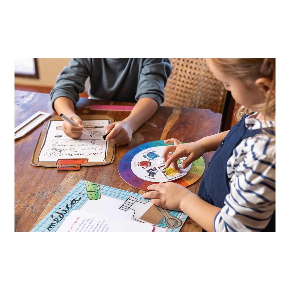 Juego educativo Doctor de las emociones El Monstruo de Colores Diset 10