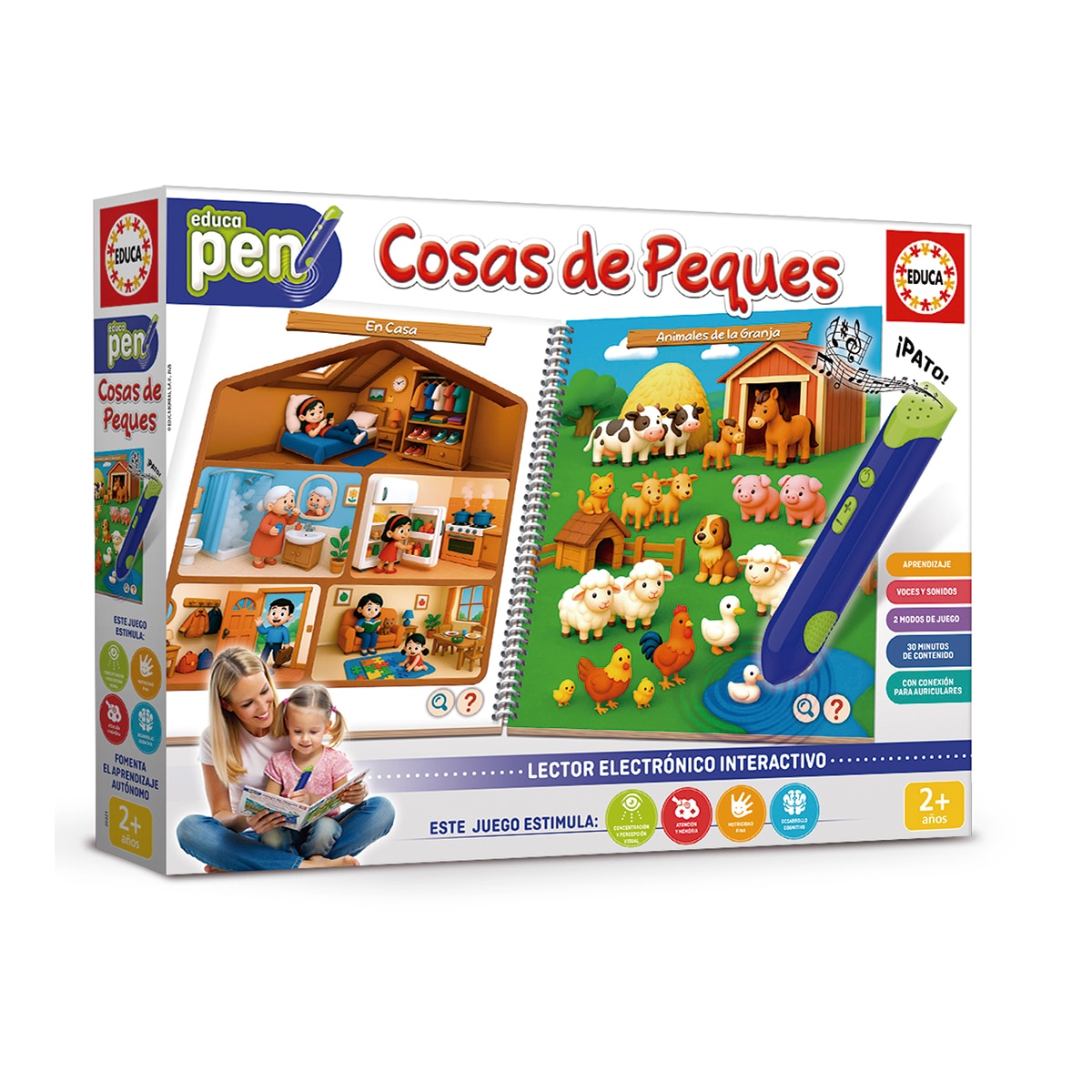 Educa Borrás – Juego educativo Educapen cosas de peques Educa Borrás.