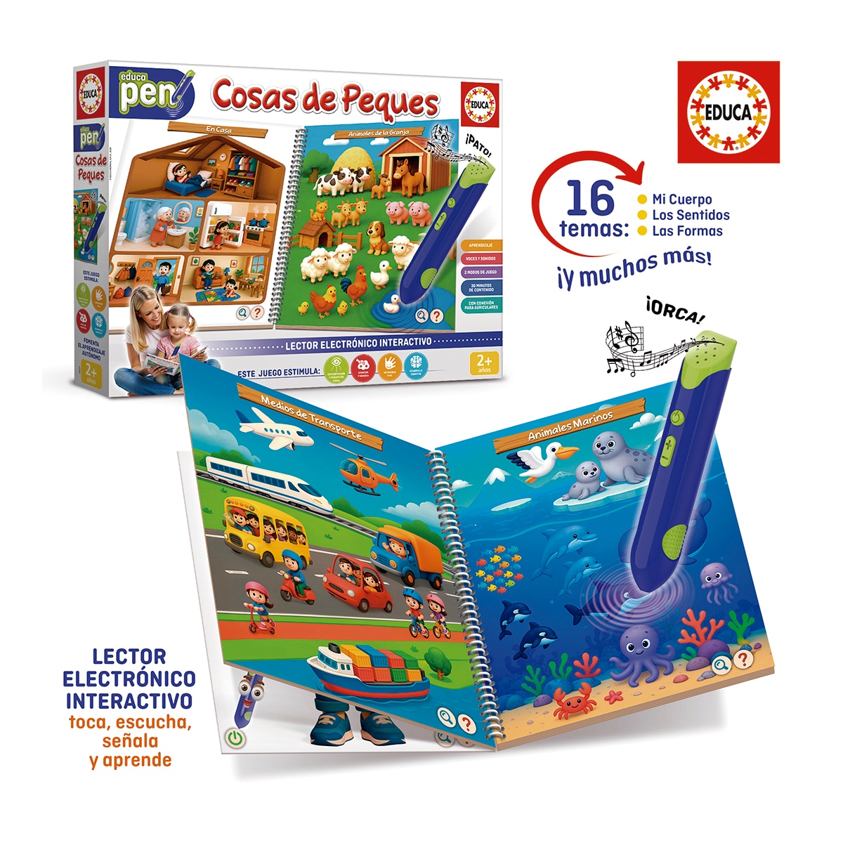 Juego educativo Educapen cosas de peques Educa Borrás 3