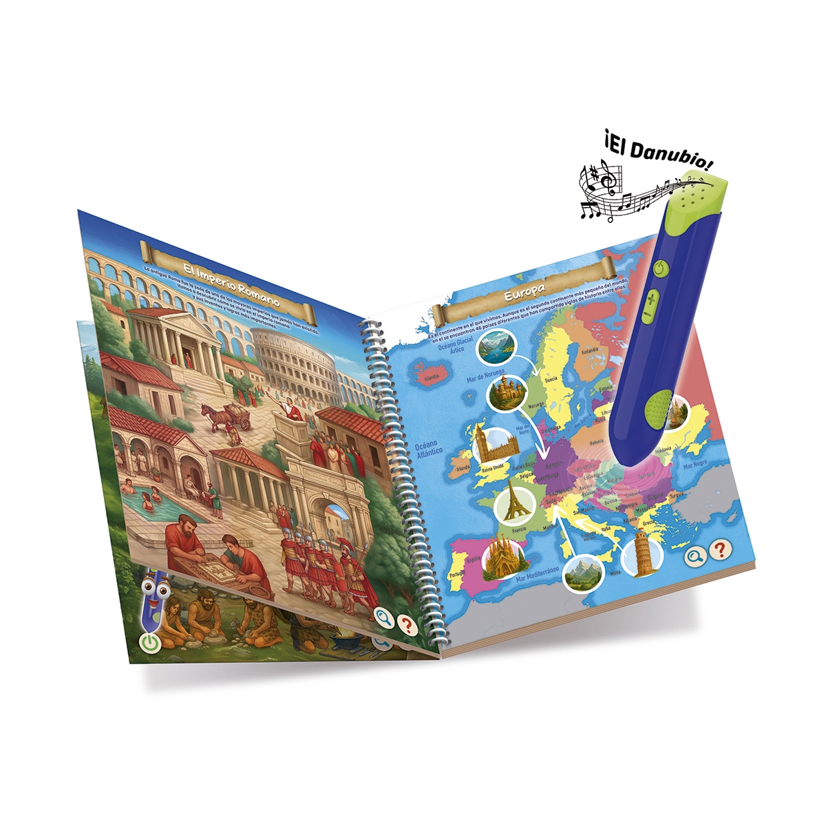 Juego educativo Educapen viaje por el mundo Educa Borrás 2