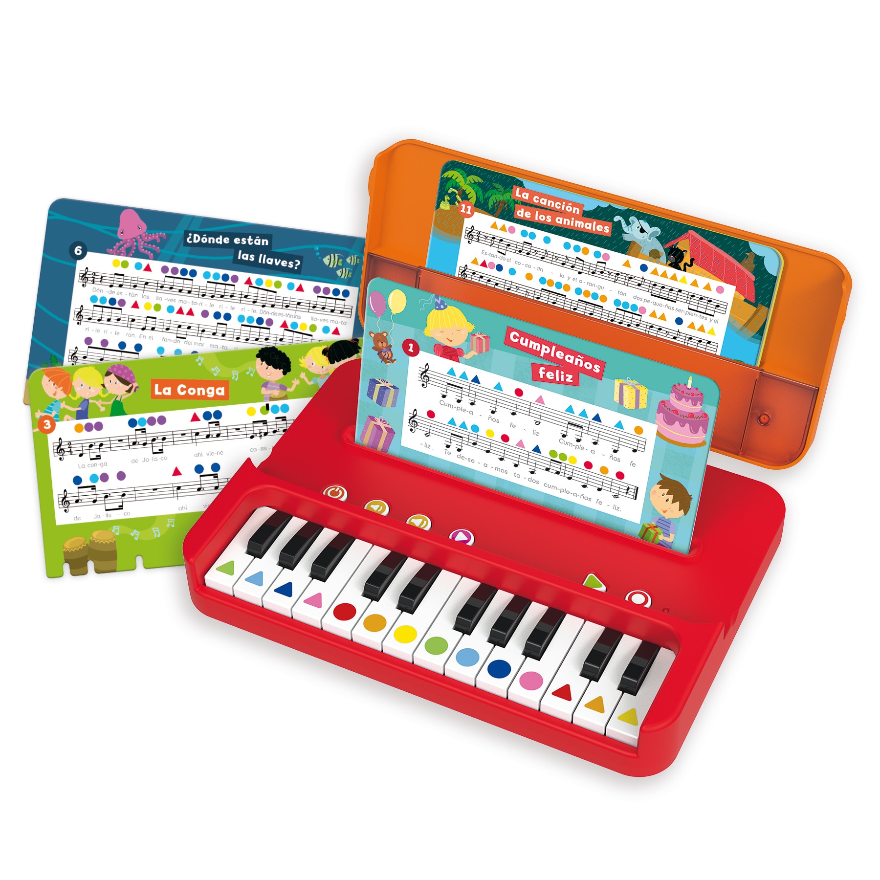 Maletín educativo para tocar el piano Yo Aprendo Diset 2