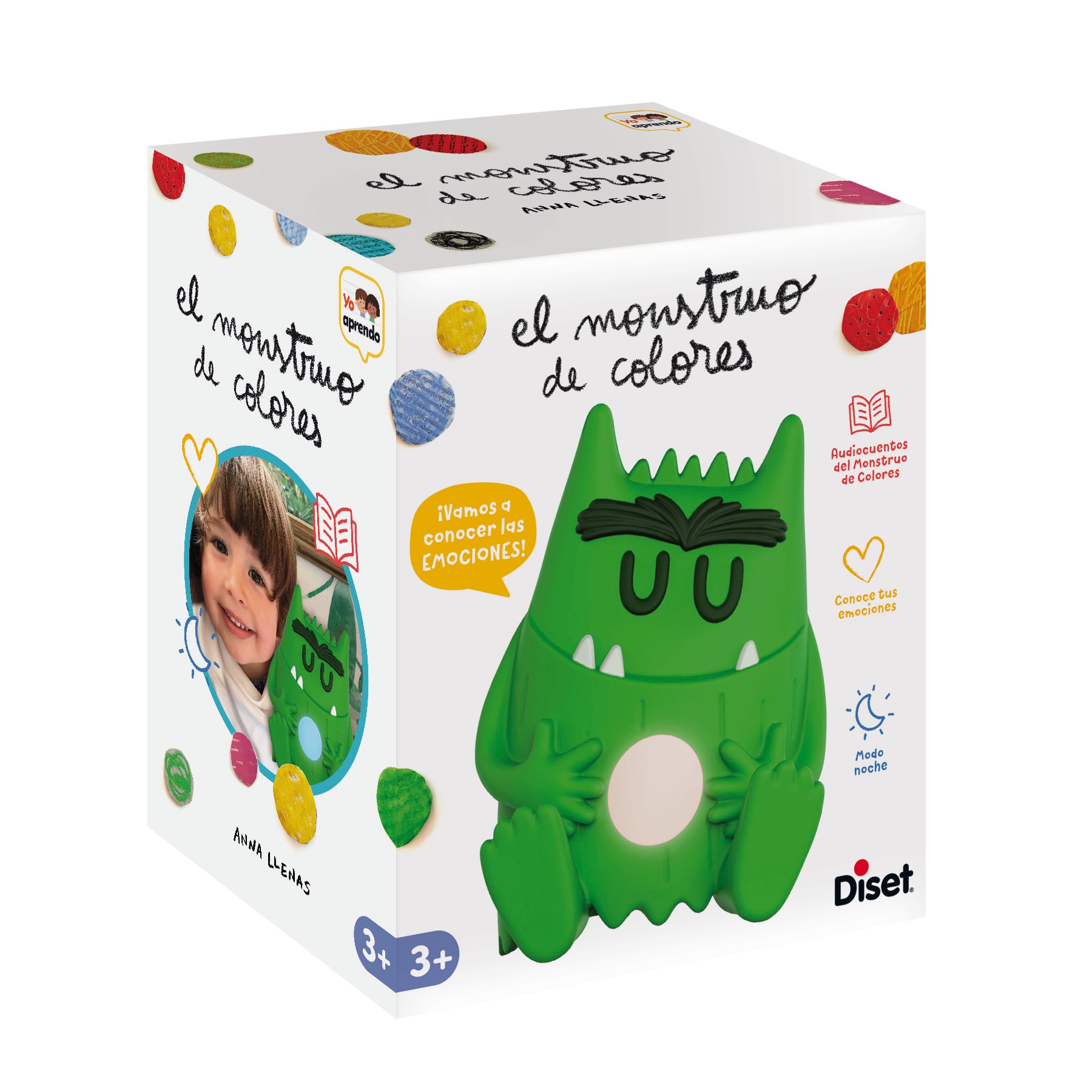 Cuenta Cuentos Mi primer compañero El Monstruo de Colores Diset 5