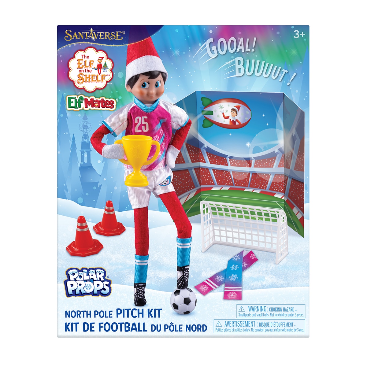 Cefa Toys - Accesorios polares partido de fútbol The Elf On The Shelf Cefa Toys.