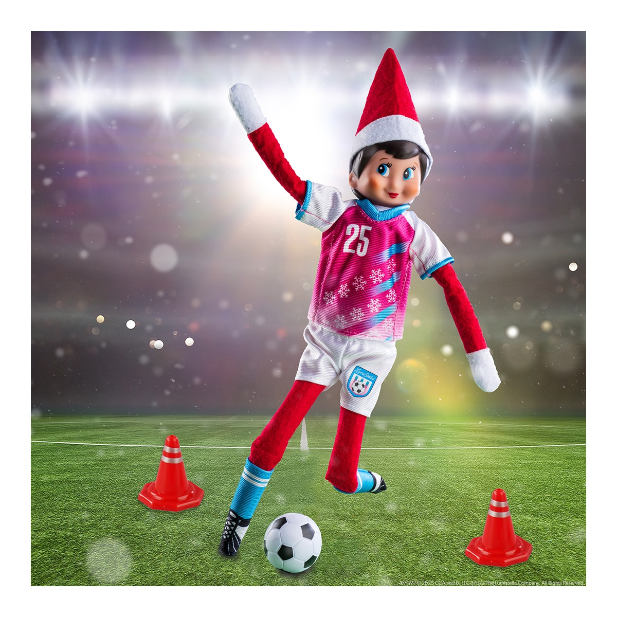 Accesorios polares partido de fútbol The Elf On The Shelf Cefa Toys 4