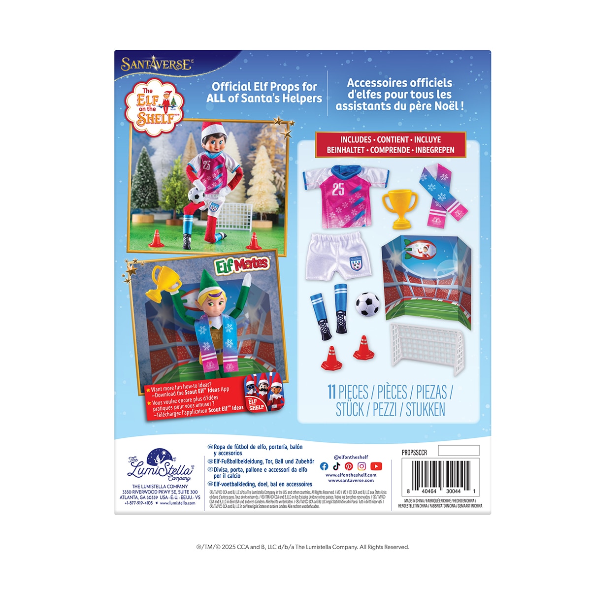 Accesorios polares partido de fútbol The Elf On The Shelf Cefa Toys 6