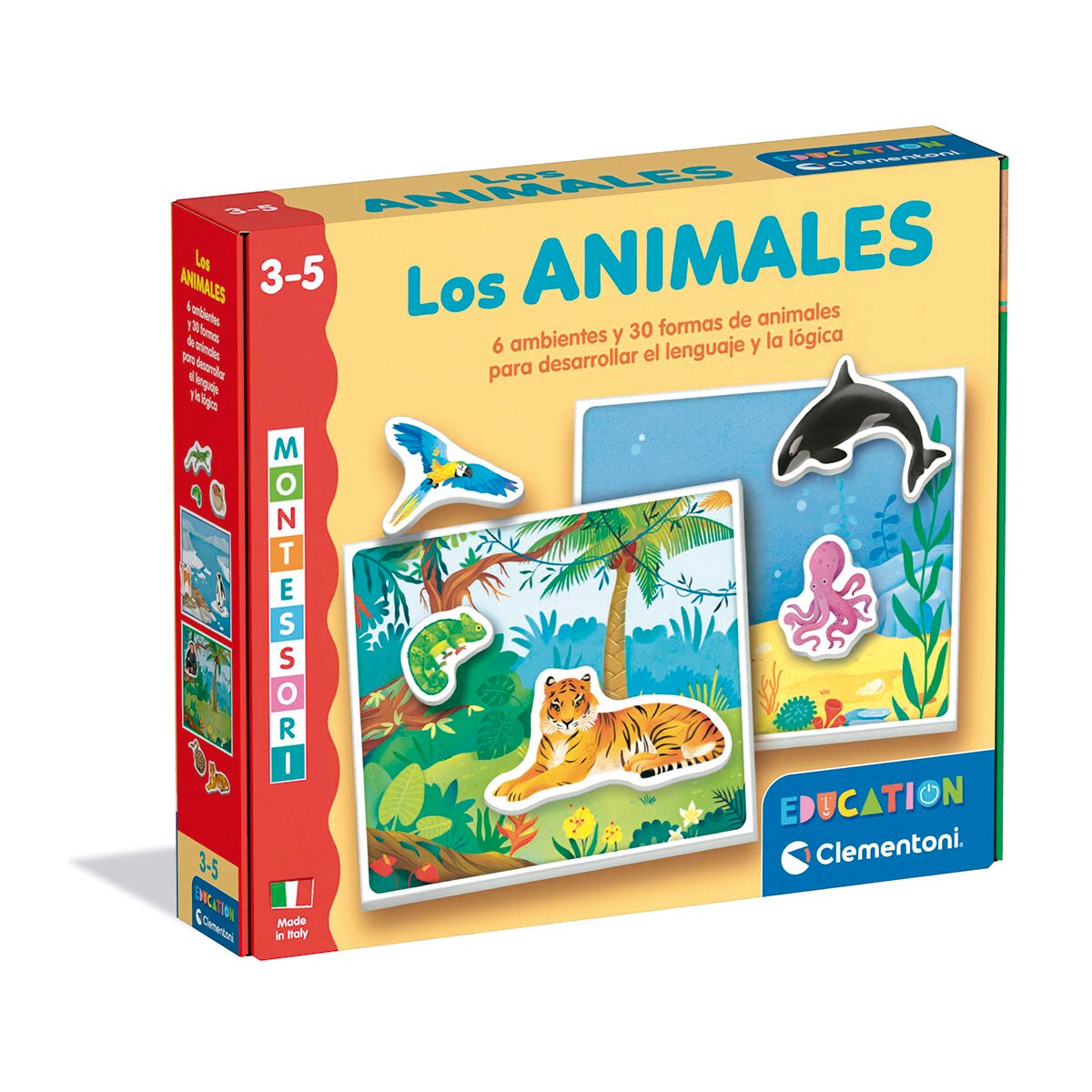 Imagen 0 de Juguete infantil Los animales Montessori Clementoni
