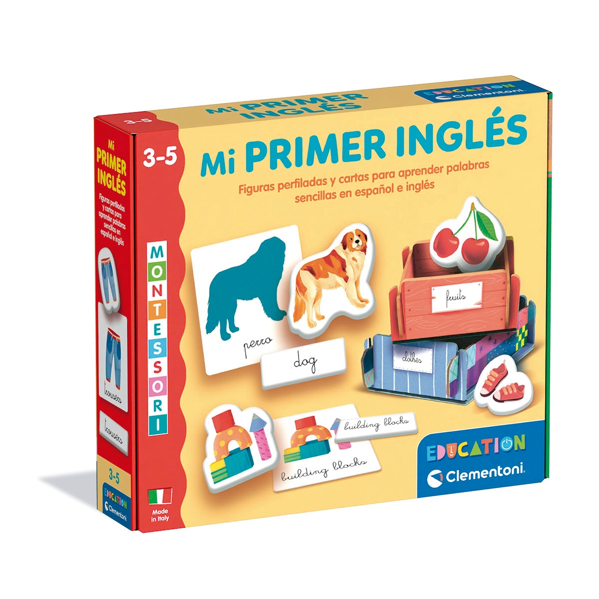 Imagen 0 de Juguete infantil Mi primer Inglés Montessori Clementoni