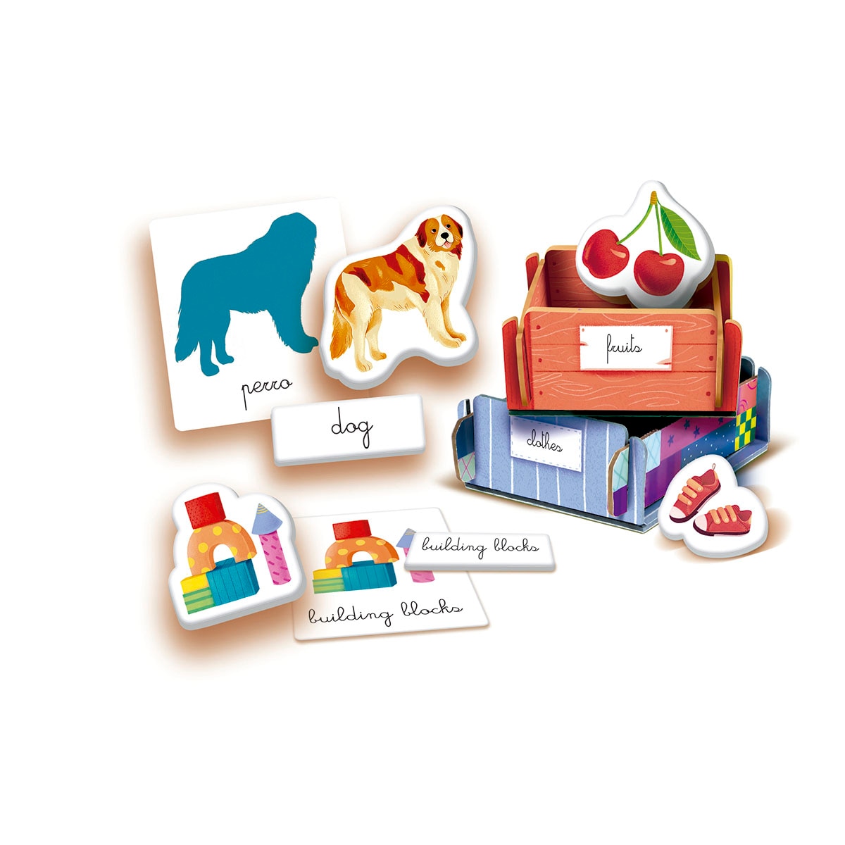 Juguete infantil Mi primer Inglés Montessori Clementoni 2
