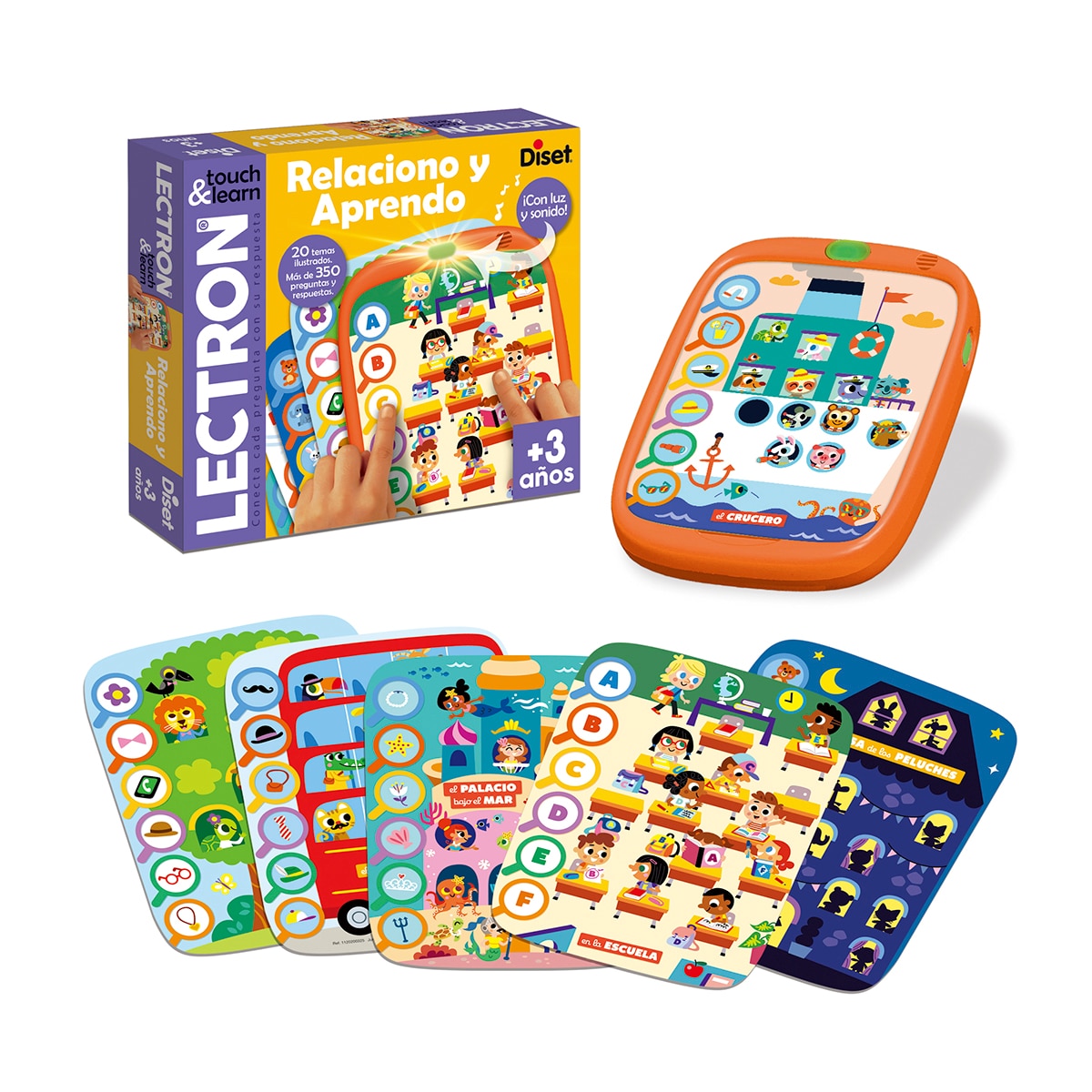 Imagen 0 de Juego educativo Lectron Touch & Learn Relaciono y Aprendo L Diset
