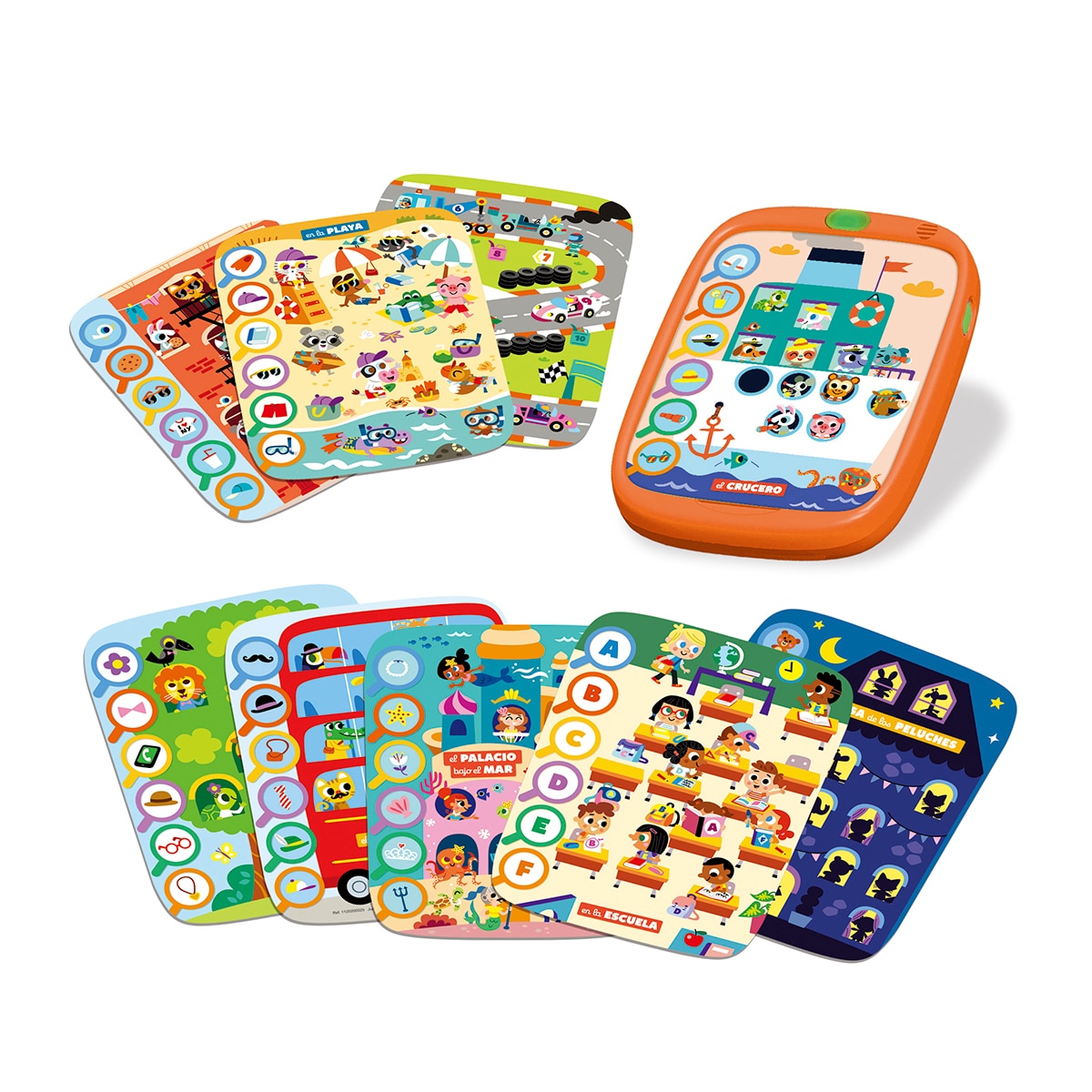 Juego educativo Lectron Touch & Learn Relaciono y Aprendo L Diset 2