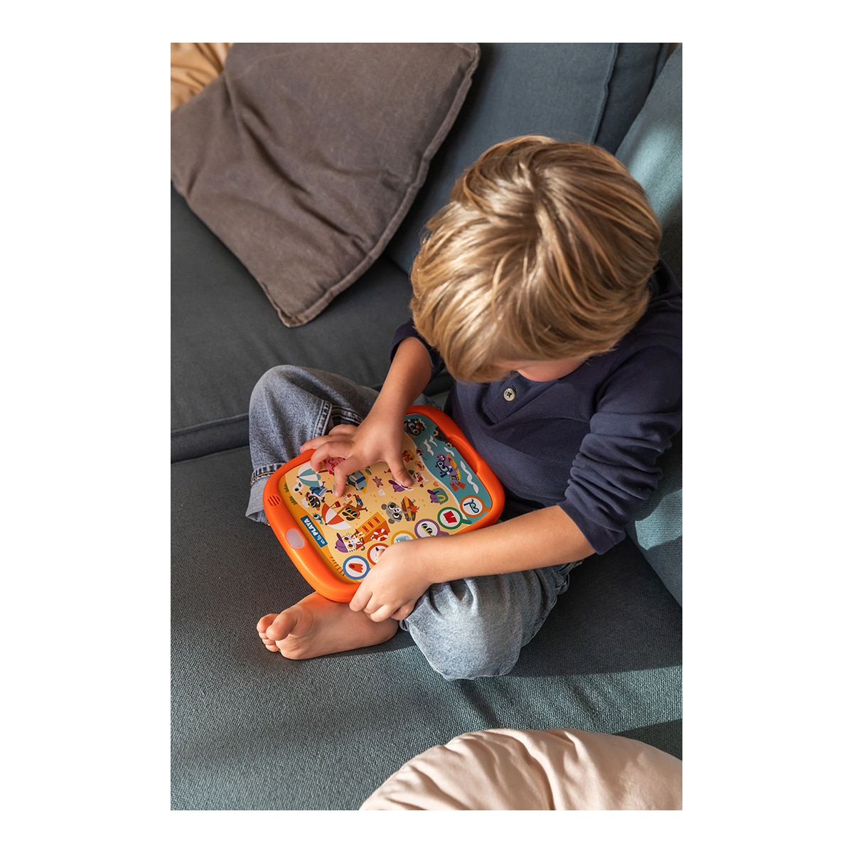 Juego educativo Lectron Touch & Learn Relaciono y Aprendo L Diset 5