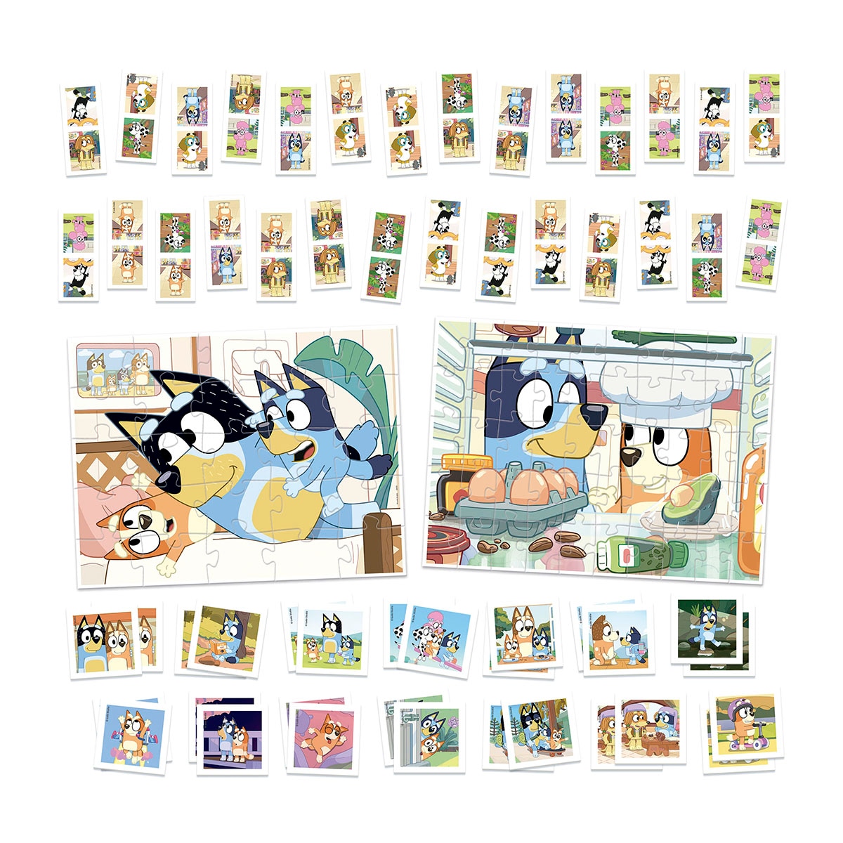 Juego Puzzle Superpack Bluey Bbc Educa 2