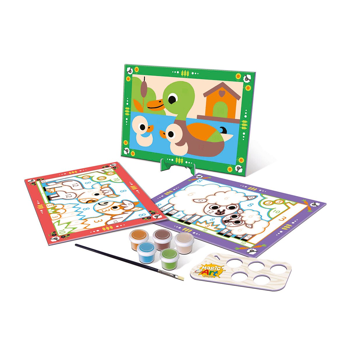 Manuelidad Magic Art Number Granja +4 Educa 2