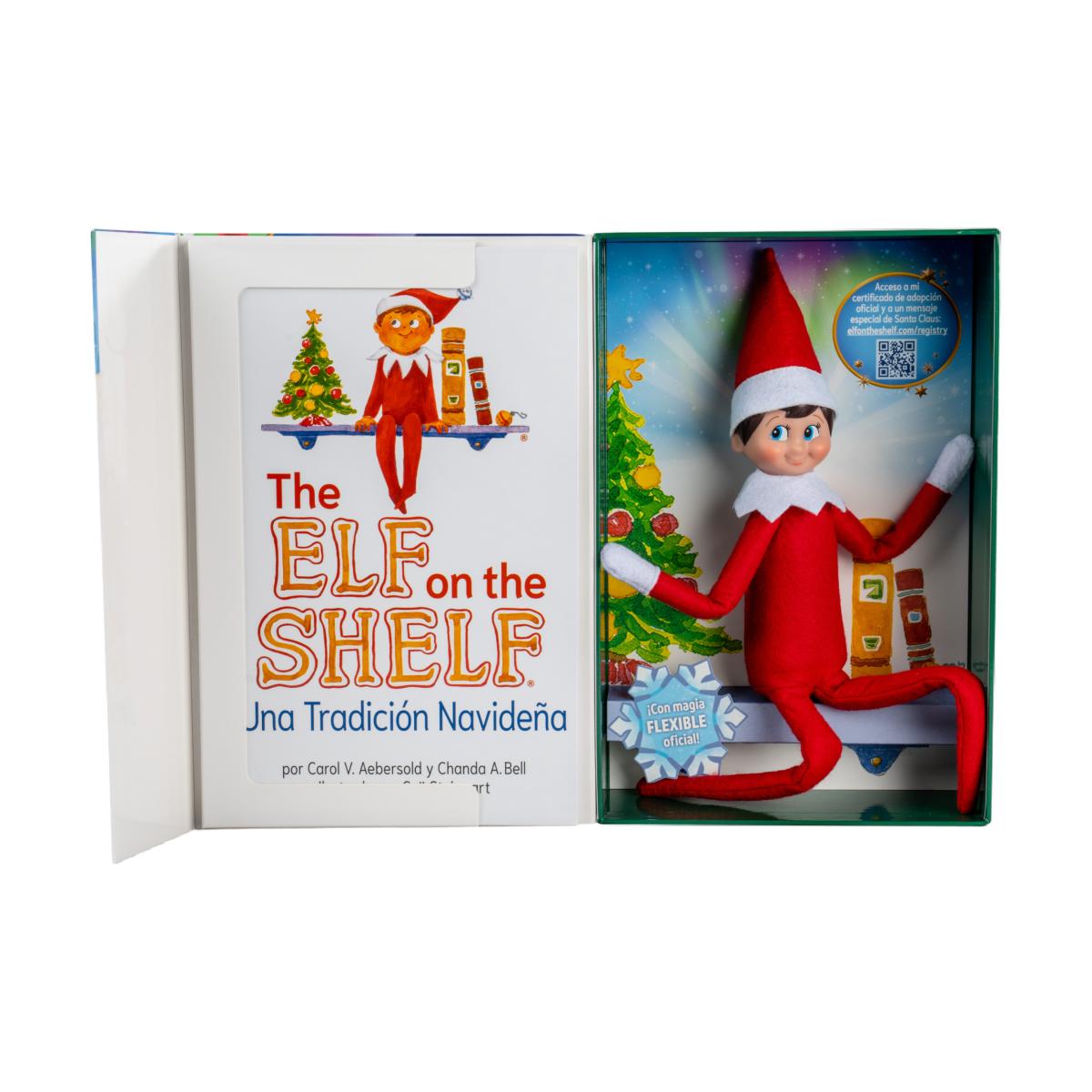 THE ELF ON THE SHELF: CUENTO Y MUÑECO ARTICULADO ELFO NIÑO 6
