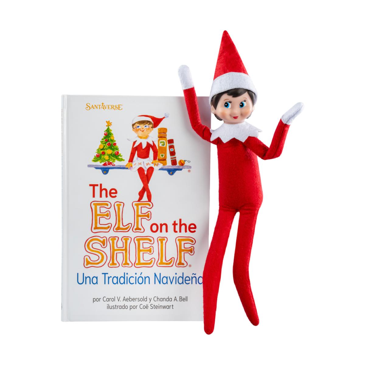 THE ELF ON THE SHELF: CUENTO Y MUÑECO ARTICULADO ELFO NIÑA 1