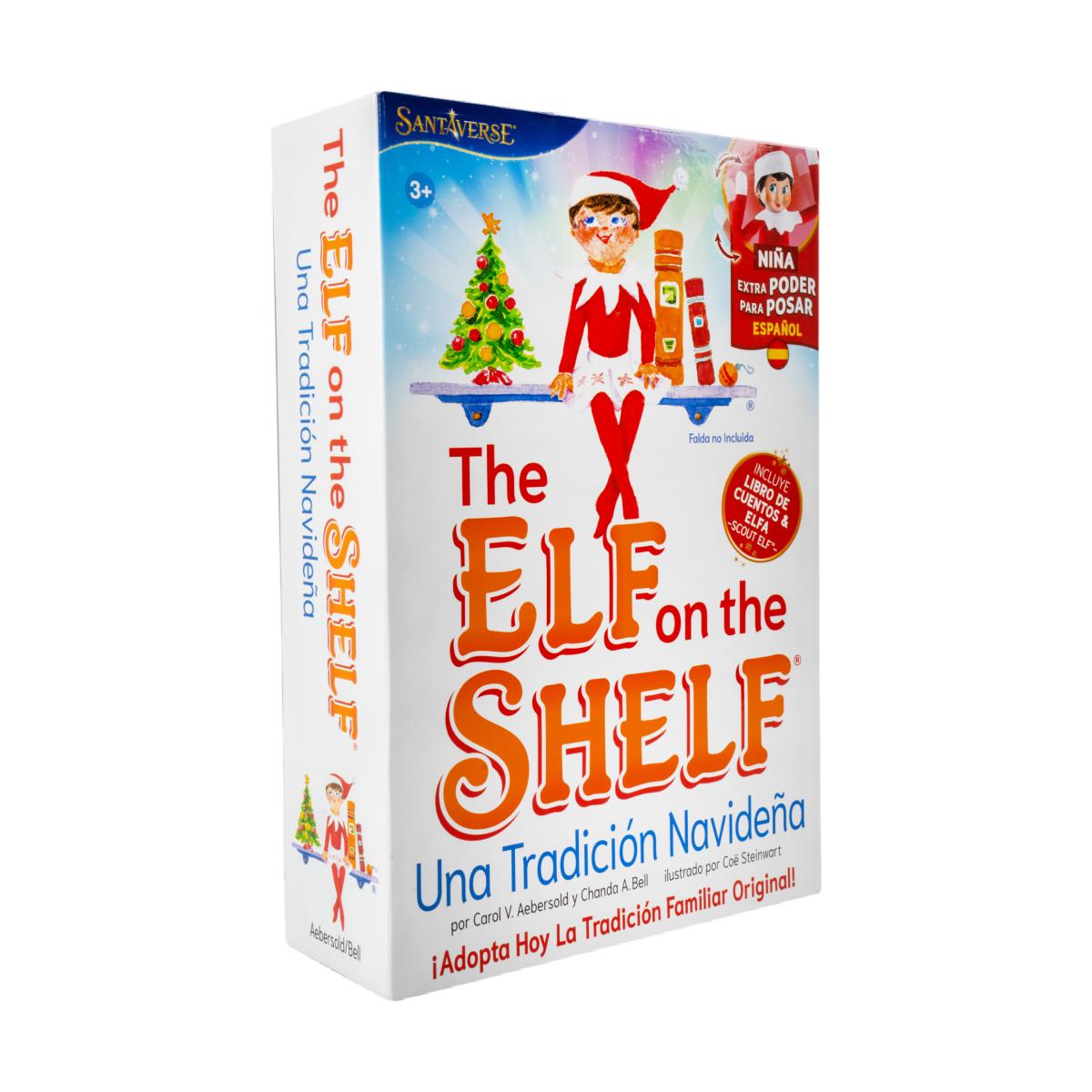 THE ELF ON THE SHELF: CUENTO Y MUÑECO ARTICULADO ELFO NIÑA 4