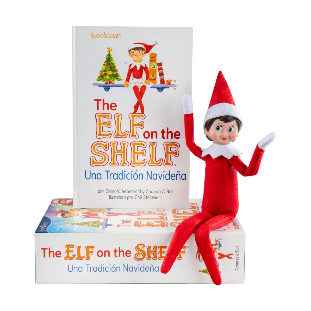 THE ELF ON THE SHELF: CUENTO Y MUÑECO ARTICULADO ELFO NIÑA 5