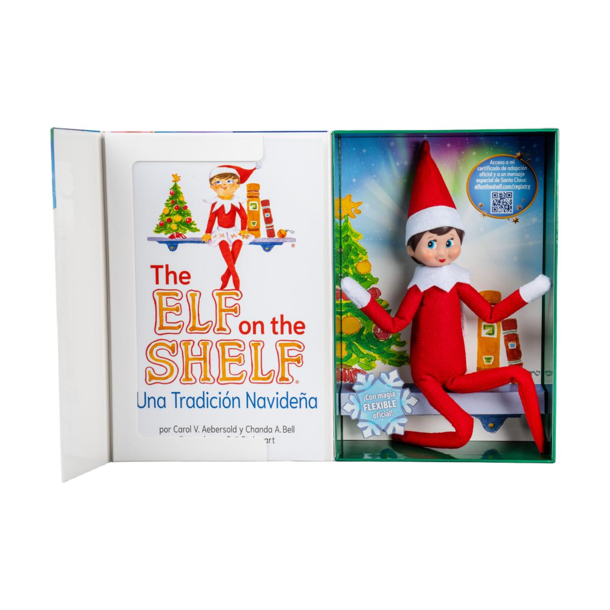 THE ELF ON THE SHELF: CUENTO Y MUÑECO ARTICULADO ELFO NIÑA 6