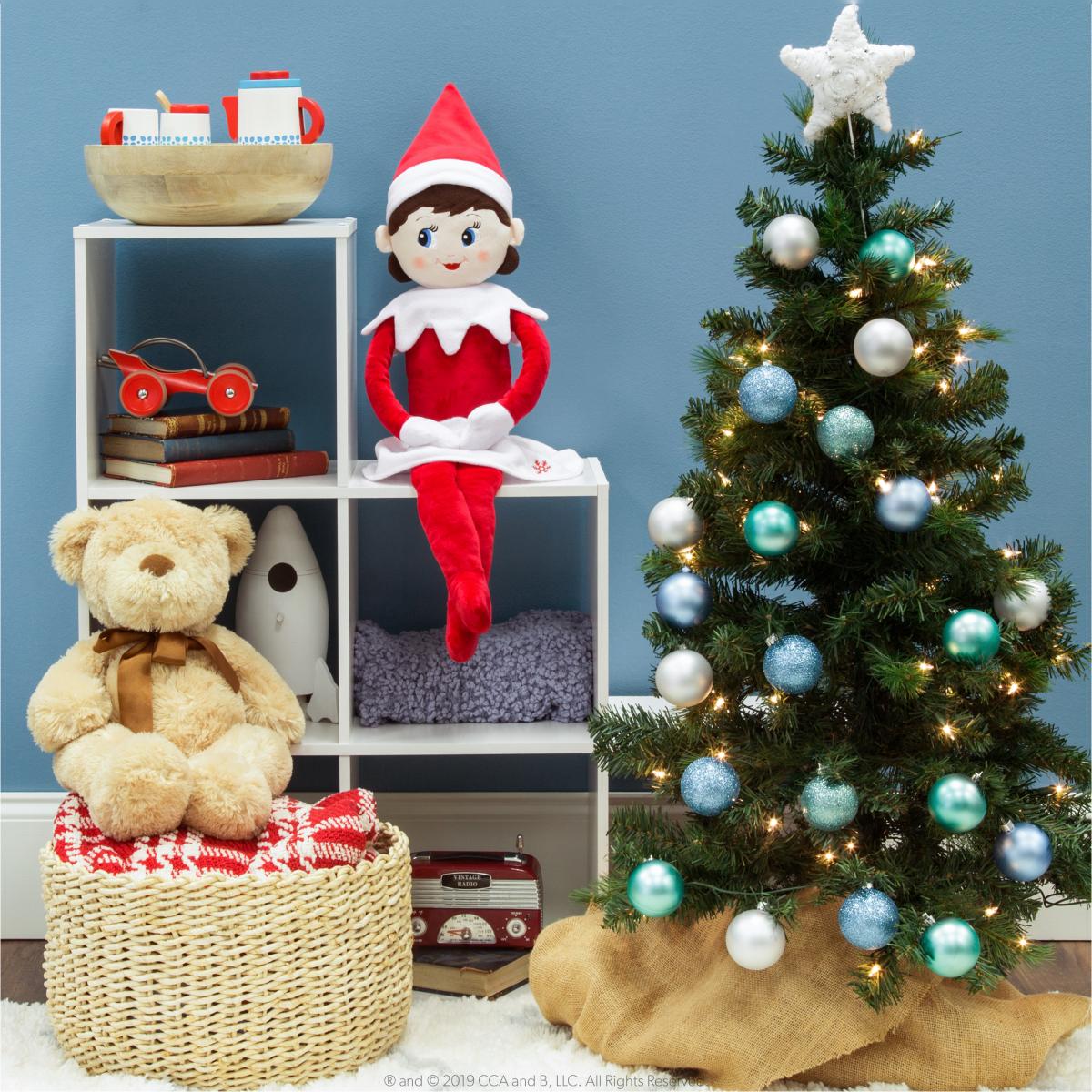 THE ELF ON THE SHELF: PELUCHE GIGANTE 27" ELFO NIÑA 2