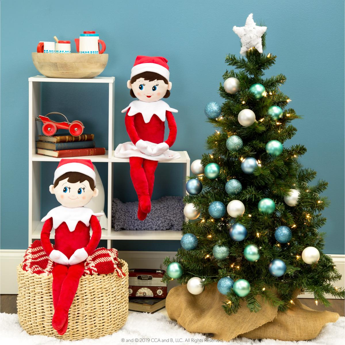 THE ELF ON THE SHELF: PELUCHE GIGANTE 27" ELFO NIÑA 9