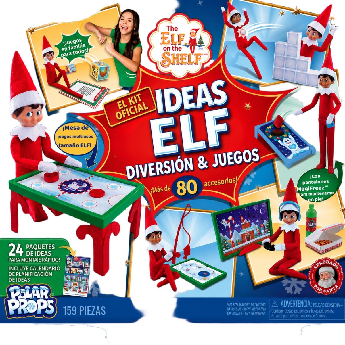 Imagen 0 de THE ELF ON THE SHELF: KIT DE IDEAS DIVERTIDAS CON 80 ACCESORIOS