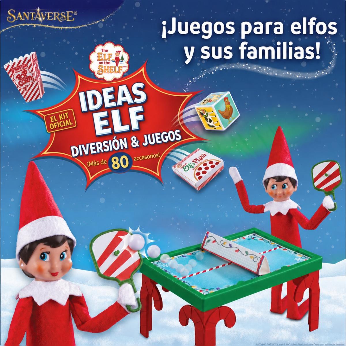 THE ELF ON THE SHELF: KIT DE IDEAS DIVERTIDAS CON 80 ACCESORIOS 2