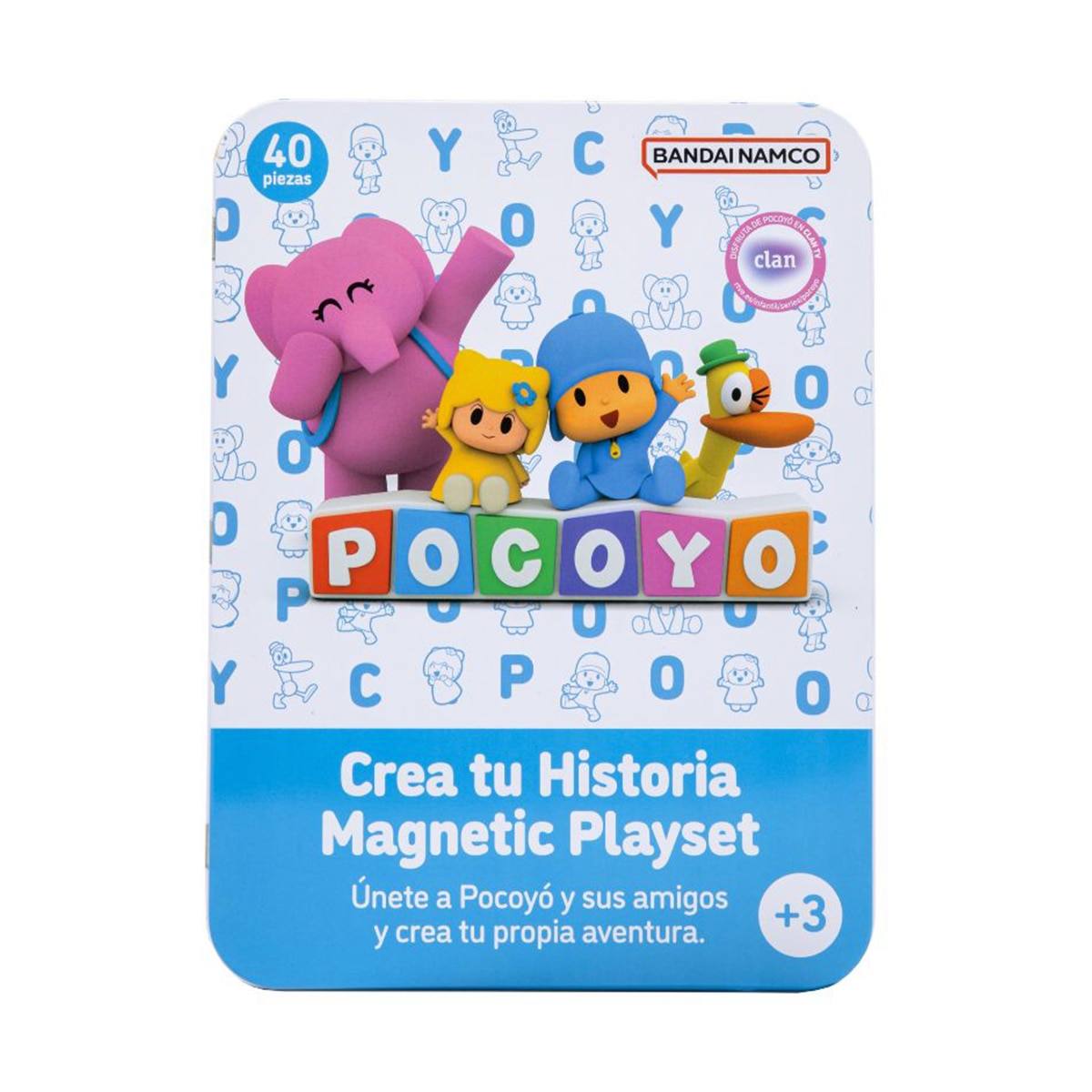 Playset magnético Crea tu historia Pocoyo Bandai 1