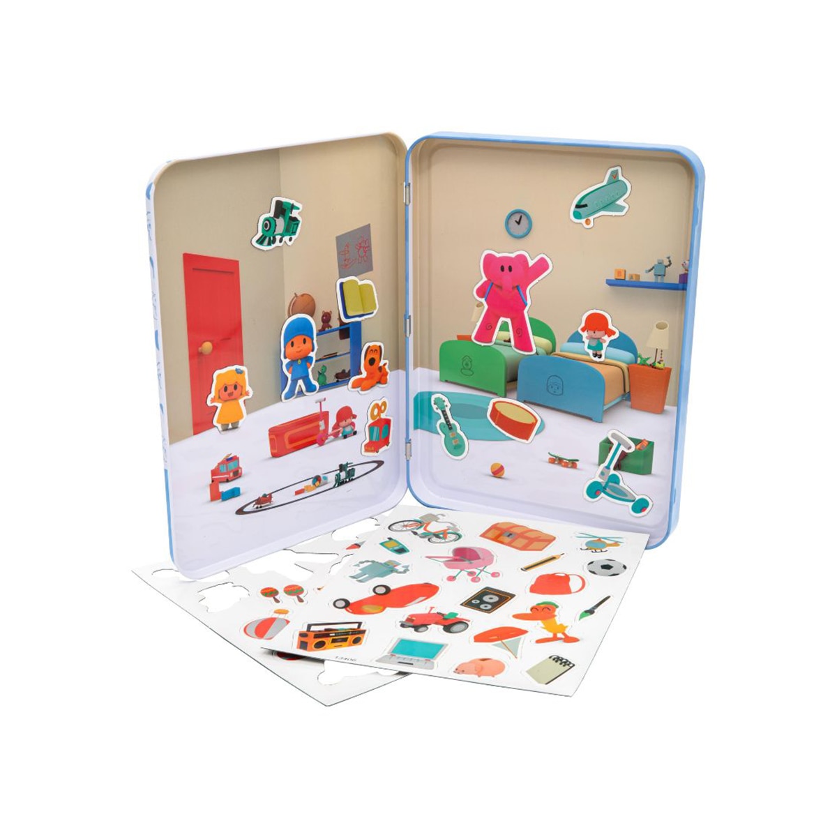 Playset magnético Crea tu historia Pocoyo Bandai 2